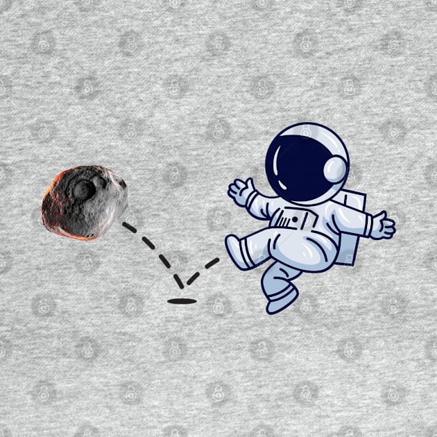 Astronaut plays Meteorite Soccer by firstsapling@gmail.com